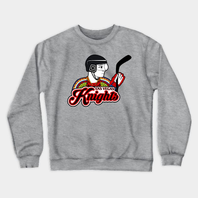 Cool Games, Hot Knights Crewneck Sweatshirt by CineFluxProd